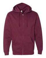 Independent Trading Co. Unisex Midweight Full-Zip Hooded Sweatshirt
