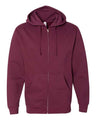 Independent Trading Co. Unisex Midweight Full-Zip Hooded Sweatshirt