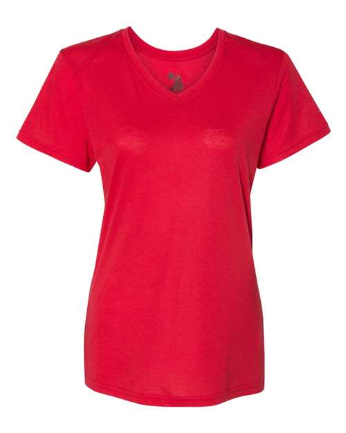 Women’s Triblend Performance V-Neck Short Sleeve T-Shirt