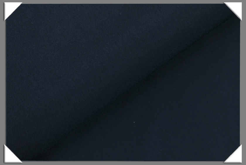Machine Washable Navy Gabardine Wool Blend Fabric - Navy, Gabardine, 58/60" Width