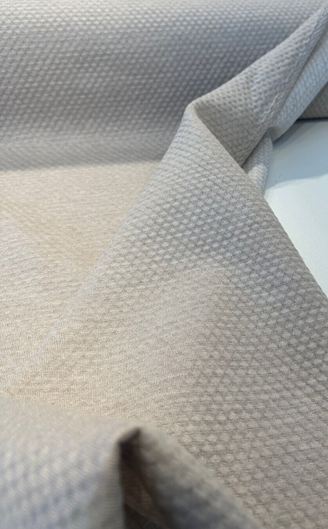 Sunbrella Dot Oyster 3D Acrylic Fabric - Oyster, 61" Width (1 Yard)
