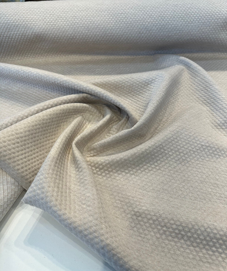 Sunbrella Dot Oyster 3D Acrylic Fabric - Oyster, 61" Width (1 Yard)