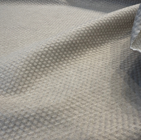 Sunbrella Dot Oyster 3D Acrylic Fabric - Oyster, 61" Width (1 Yard)