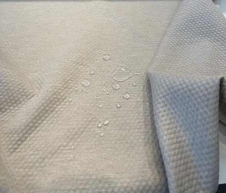 Sunbrella Dot Oyster 3D Acrylic Fabric - Oyster, 61" Width (1 Yard)