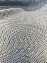 Sunbrella Dot Gray Putty 3D Acrylic Fabric - Gray Putty Dot Pattern, 61" Width (By The Yard)