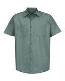 Red Kap Men's Tall Industrial Short Sleeve Work Shirt