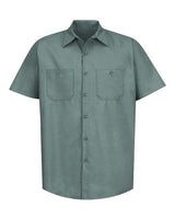 Red Kap Men's Tall Industrial Short Sleeve Work Shirt