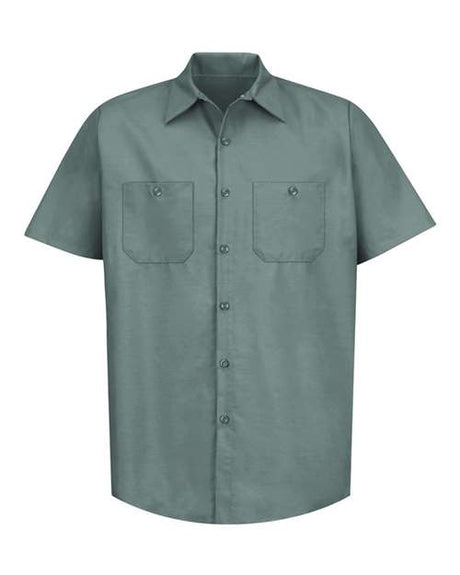Red Kap Men's Tall Industrial Short Sleeve Work Shirt