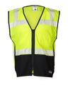Kishigo Unisex Premium Black Series FR Black Bottom Mesh Vest