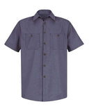 Red Kap Men's Tall Premium Short Sleeve Work Shirt