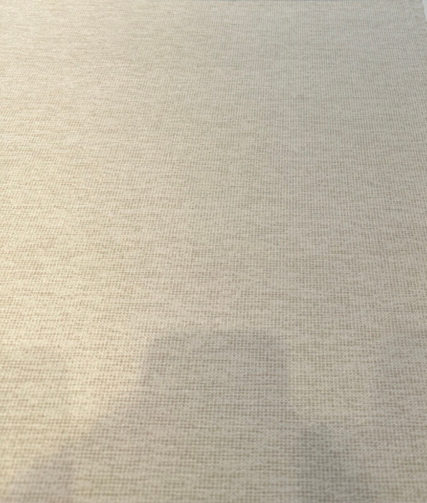Crypton Performance Verdure Natural Polyester Fabric - Verdure Pattern, Natural Color, 56" Width (1 Yard)