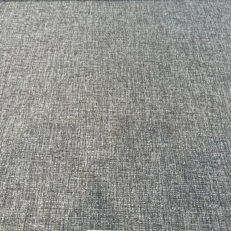 Crypton Performance Compass Gray Stone Upholstery Fabric - Gray Stone, Textured Chenille, 1 Yard