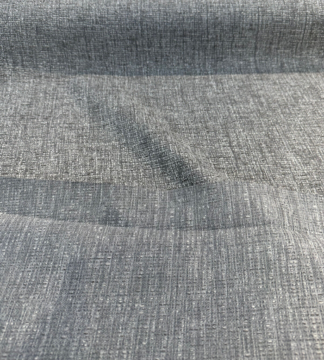 Crypton Performance Compass Gray Stone Upholstery Fabric - Gray Stone, Textured Chenille, 1 Yard