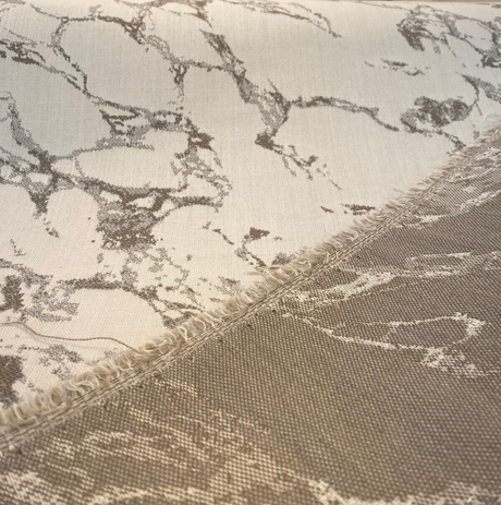 Sunbrella Marble Frost Sunbrella Acrylic Fabric - Frost Marble Pattern, 54" Width (1 Yard)