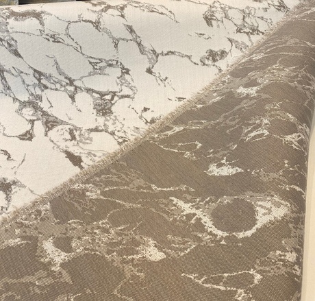 Sunbrella Marble Frost Sunbrella Acrylic Fabric - Frost Marble Pattern, 54" Width (1 Yard)