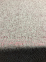 Sparkling Red Shimmer Linen Fabric - Red Shine On Beige, 60" Width (1 Yard)