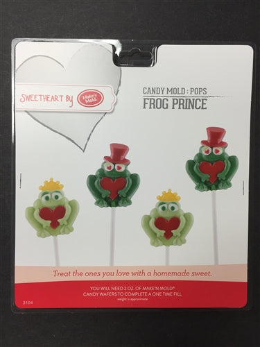 Frog Prince Pops Chocolate Mold
