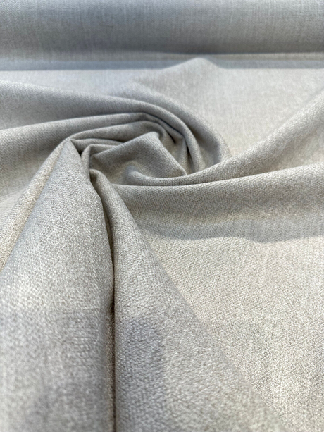 Eko Oatmeal Beige Italian Performance Chenille Upholstery Fabric - Oatmeal Beige, 56" Width (1 Yard)
