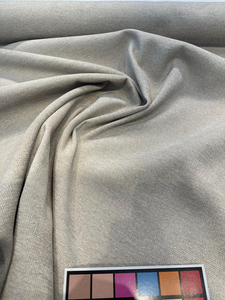 Crypton Performance Disco Taupe Dove Chenille Upholstery Fabric - Taupe Dove Chenille, 54" Width (1 Yard)