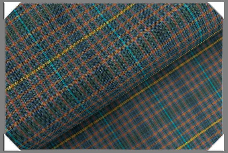 Style #6775 Plaid Cotton Cotton Fabric - Plaid, 58/60" Width (1 Yard)