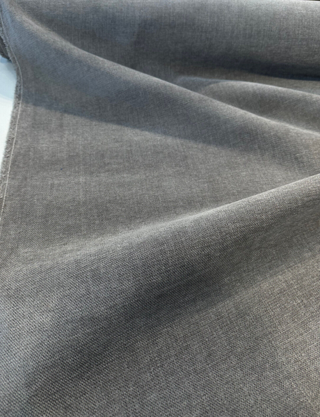Crypton Performance Chenille Fabric - Gray Disco Slate, 54" Width (1 Yard)