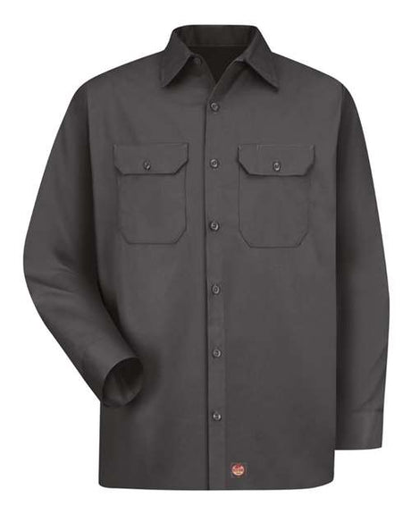 Red Kap Men's Tall Utility Long Sleeve Work Shirt