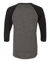 50/50 Raglan Three-Quarter Sleeve Tee