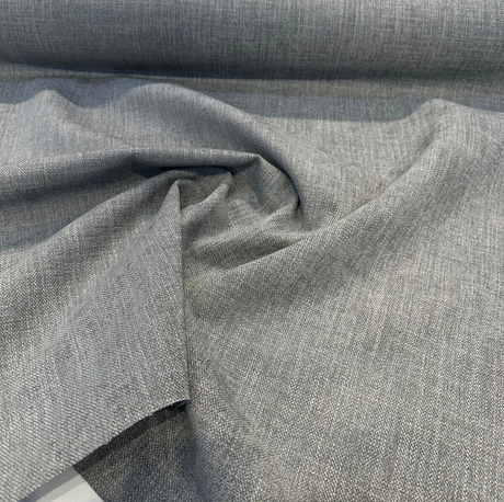 Crypton Performance Sense Upholstery Fabric - Smoke Gray, Chenille, 100% Polyester, Cleaning Code W (1 Yard)