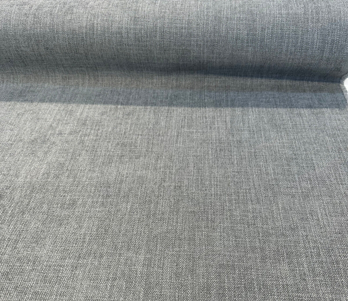 Crypton Performance Sense Upholstery Fabric - Smoke Gray, Chenille, 100% Polyester, Cleaning Code W (1 Yard)