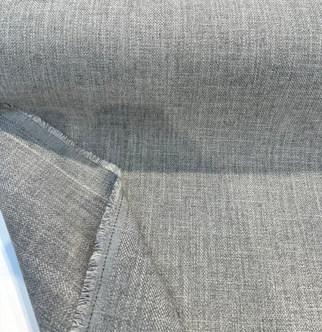 Crypton Performance Sense Upholstery Fabric - Smoke Gray, Chenille, 100% Polyester, Cleaning Code W (1 Yard)