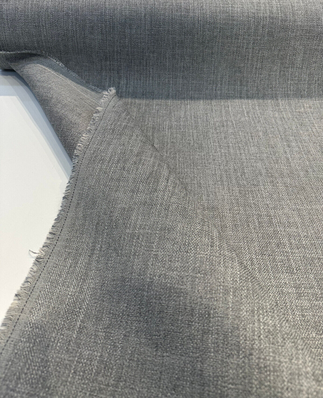 Crypton Performance Sense Upholstery Fabric - Smoke Gray, Chenille, 100% Polyester, Cleaning Code W (1 Yard)