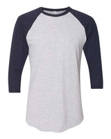 50/50 Raglan Three-Quarter Sleeve Tee