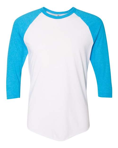 50/50 Raglan Three-Quarter Sleeve Tee