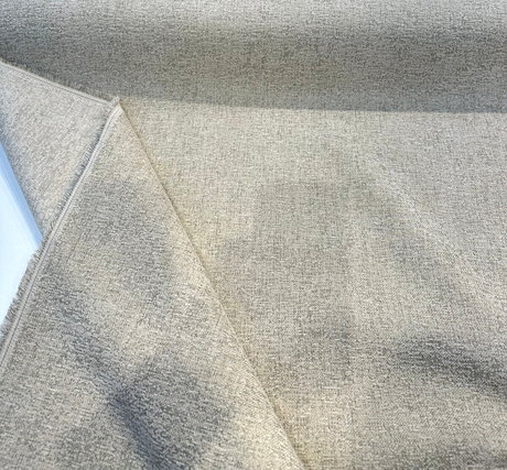 Badlands Linen Chenille Upholstery Fabric - Linen, 100 Percent Polyester, W, By The Yard
