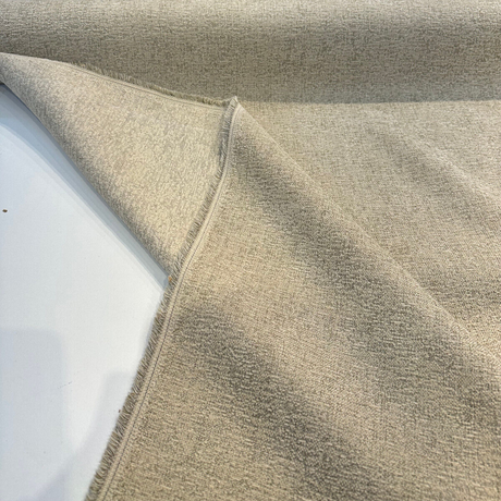 Badlands Linen Chenille Upholstery Fabric - Linen, 100 Percent Polyester, W, By The Yard