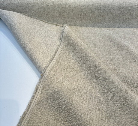 Badlands Linen Chenille Upholstery Fabric - Linen, 100 Percent Polyester, W, By The Yard
