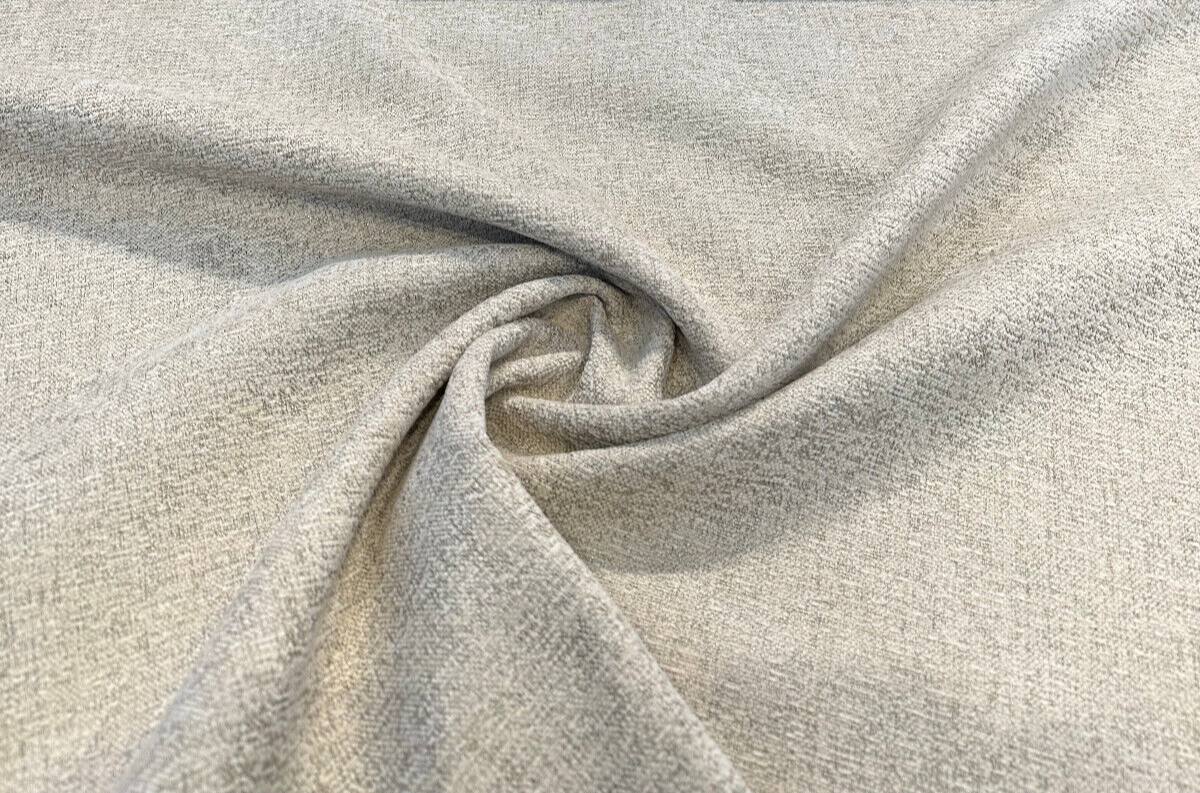 Badlands Linen Chenille Upholstery Fabric - Linen, 100 Percent Polyester, W, By The Yard