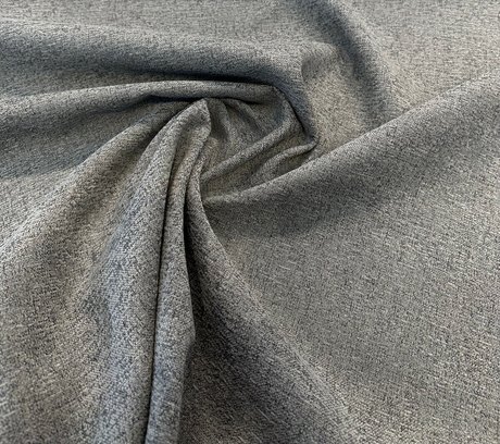 Badlands Steel Gray Chenille Upholstery Fabric - Steel Gray, Chenille, 54" Width (1 Yard)