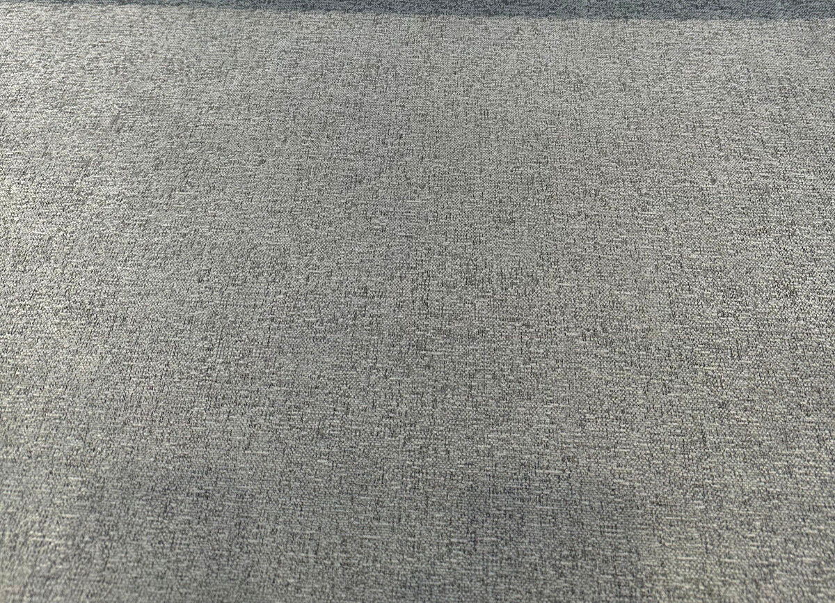 Badlands Steel Gray Chenille Upholstery Fabric - Steel Gray, Chenille, 54" Width (1 Yard)
