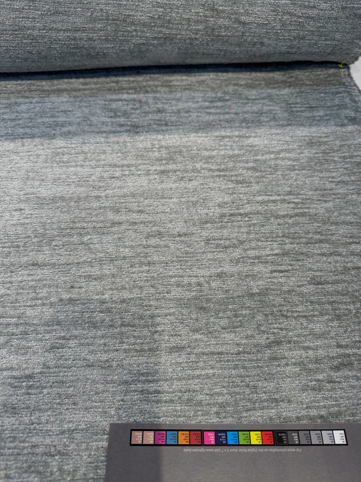 Lamour Vapor Italian Soft Chenille Upholstery Fabric - Vapor, Railroaded, 56" Width (1 Yard)