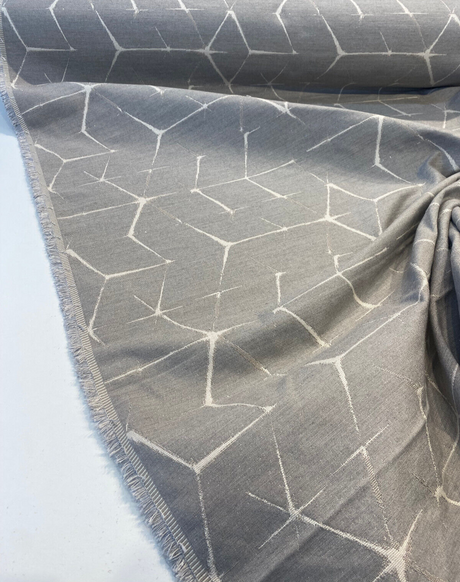 Sunbrella Kanoko Acrylic Fabric - Gray Beige Kanoko, 54" Width (1 Yard)