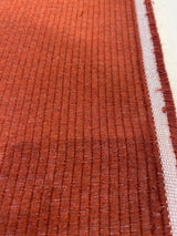 Sunbrella Acrylic Fabric - Red Brick Thin Stripes, 54" Width (1 Yard)