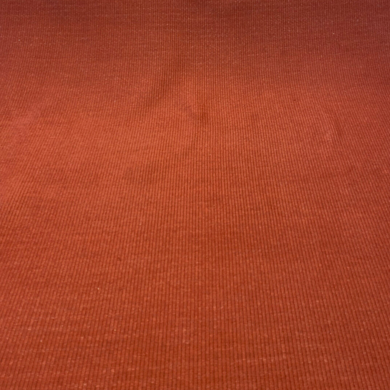 Sunbrella Acrylic Fabric - Red Brick Thin Stripes, 54" Width (1 Yard)