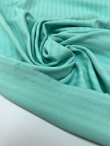 Polyamide Elastane Jacquard Striped Blue