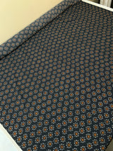 Viscose Crepe Printed Brown Fabric