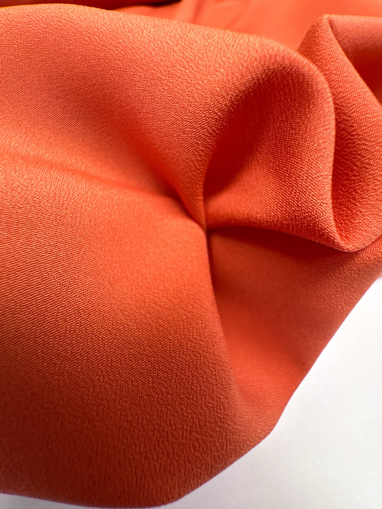 Polyester Crepe Orange
