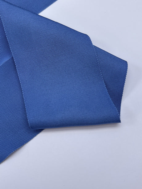 Viscose Rayon Rep Weave Blue