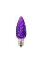 C9 Wonderful LED SMD Bulb (25 bulbs/bag) - Faceted, Purple