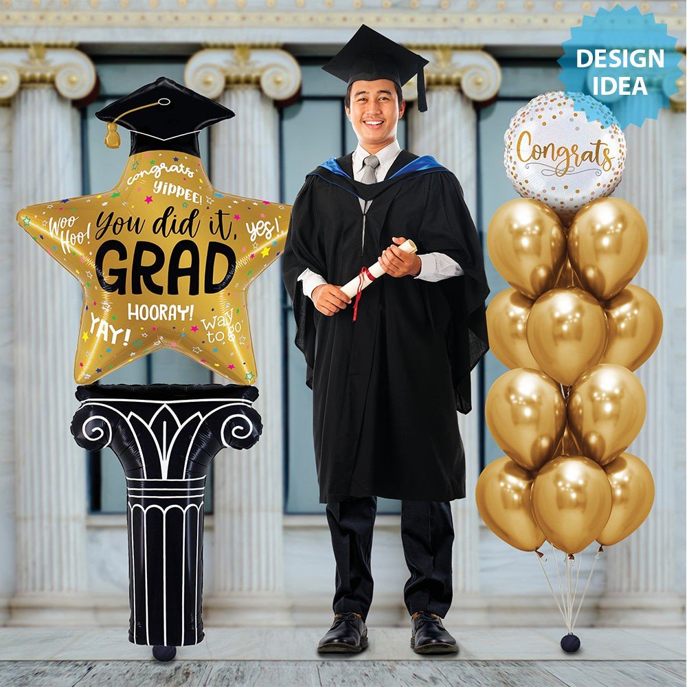 Foil Balloon Special Delivery Star Column