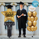 Foil Balloon Special Delivery Star Column